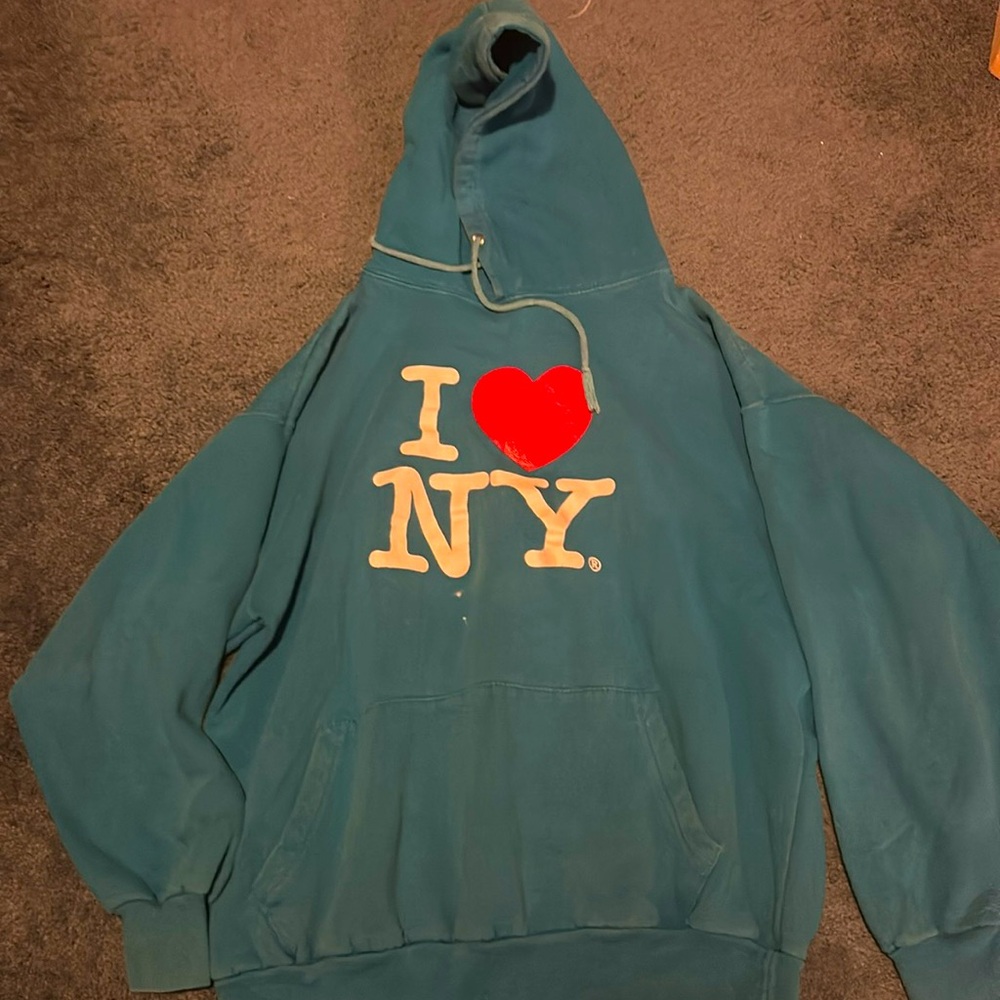 I ❤️NY hooded sweatshirt with pocket